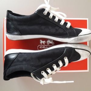 Coach Sneakers-Black Sz 9